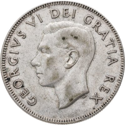 купить Канада 50 центов (cents) 1950