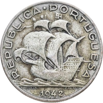 купить Португалия 5 эскудо (escudos) 1942