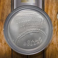 купить США 2014 50 центов UNC"Национальный зал славы бейсбола", в буклете