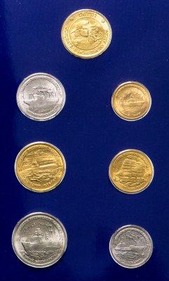 купить Набор 300 лет Российского флота 1996 ЛМД