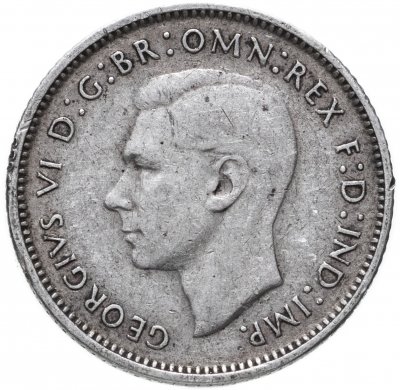 купить Австралия, 6 пенсов (pence) 1938
