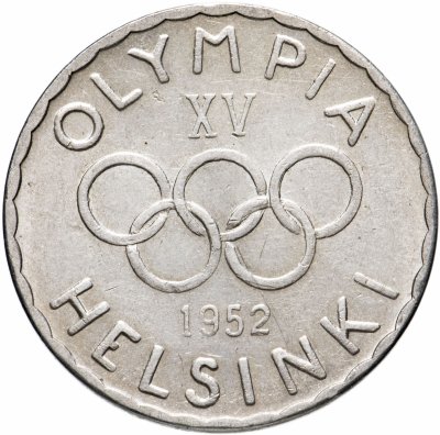 купить Финляндия 500 марок 1952 "XV летние олимпийские игры 1952 года в Хельсинки"