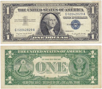 купить США 1 доллар 1957A (Pick 419A)