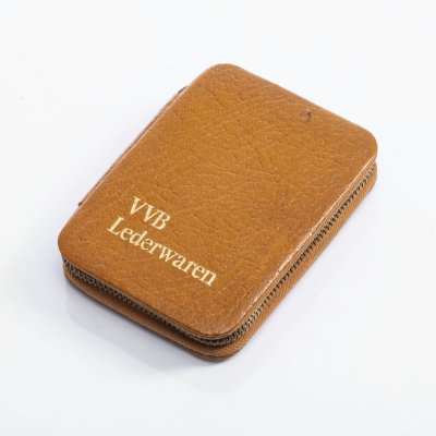 купить Набор игральных карт в дорожном футляре, бумага, кожа, Германия, 1970-1990 гг.