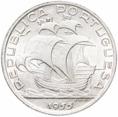 купить Португалия 10 эскудо (escudos) 1955