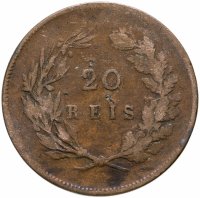 купить Португалия 20 рейс (reis) 1891