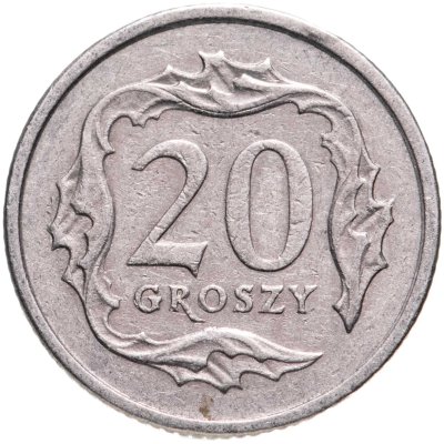 купить Польша 20 грошей (groszy) 2000