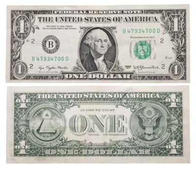 купить США 1 доллар 1977 год (Pick 462а) B-Нью Йорк