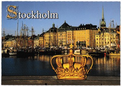купить Открытка (открытое письмо) Стокгольм - STOCKHOLM