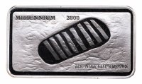 Купить Демократическая Республика Конго 10 франков 2000 "Миллениум. Следующий шаг - на Марс" в футляре с сертификатом