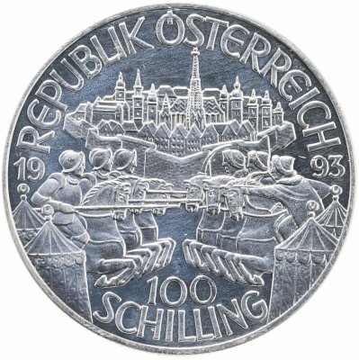 купить Австрия 100 шиллингов (shillings) 1993 Леопольд I