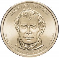 купить США 1 доллар 2009 P "12-й президент США - Закари Тейлор"