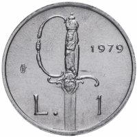 купить Сан-Марино 1 лира 1979 "Институциональные органы государства"