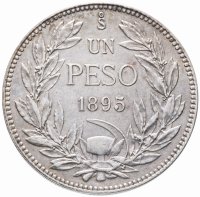 купить Чили 1 песо (peso) 1895
