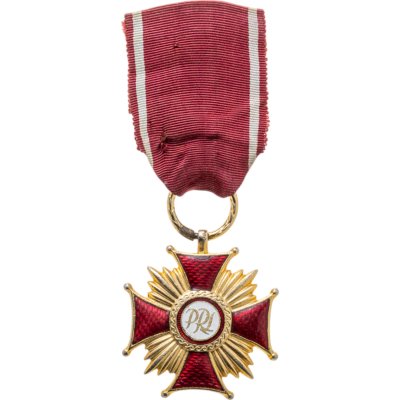 купить Польша, знак отличия Крест «За заслуги» 1 класса (степени), «в золоте»