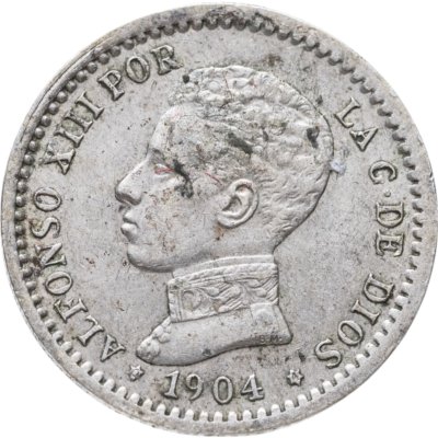 купить Испания 50 сентимо (centimos) 1904