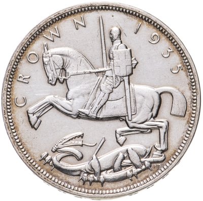 купить Великобритания 1 крона 1935