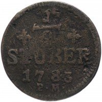 купить Герцогство Юлих-Берг 1/2 штюбера 1783