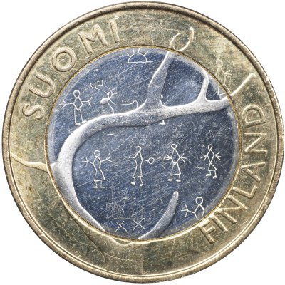 купить Финляндия 5 евро (euro) 2011 Провинция Лапландия