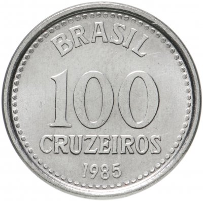 купить Бразилия 100 крузейро (cruzeiros) 1985