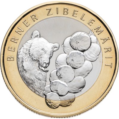 купить Швейцария 10 франков (francs) 2011 "Бернский луковый рынок"