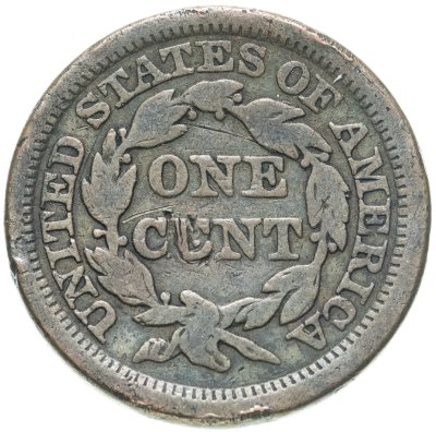 купить США 1 цент (cent) 1853