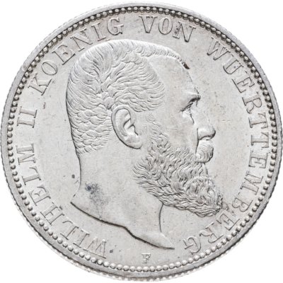 купить Германская империя, Вюртемберг 2 марки 1906