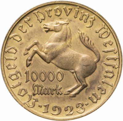 купить Германия, Вестфалия 10000 марок 1923
