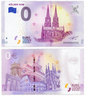 купить 0 евро (euro) «Кёльнский собор» 2018 2-серия (XE HH-2)