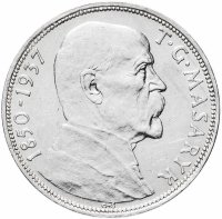 купить Чехословакия 20 крон (korun) 1937 "Смерть Томаша Масарика"