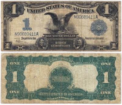 купить США 1 доллар 1899 series 1899 (Pick 338) Silver Certificate, Speelman-White