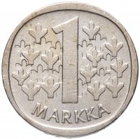 Купить Финляндия 1 марка 1966