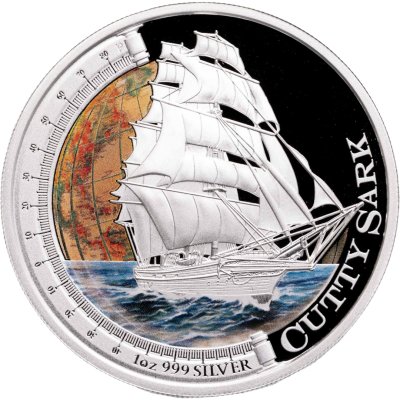 купить Тувалу 1 доллар 2012 "Корабли, изменившие мир - Cutty Sark"