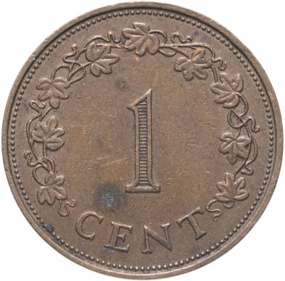 купить Мальта 1 цент 1972