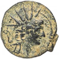 купить Селевкиды, Клеопатра Тея и Антиох VIII, 125-121 годы до Р.Х., АЕ21.