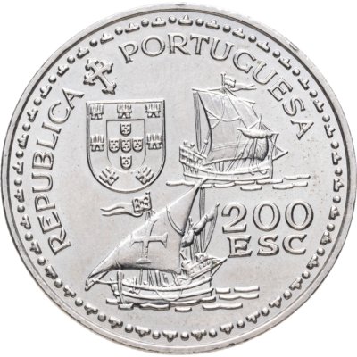 купить Португалия 200 эскудо (escudos) 1994 "600 лет со дня рождения Генриха Мореплавателя"