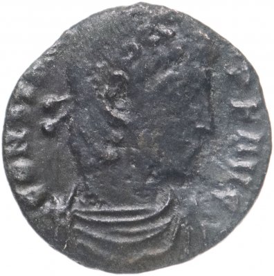 купить Римская Империя, Констант, 333–350 гг, фракция фоллиса (реверс: Две Виктории, каждая держит венок и пальмовую ветвь)