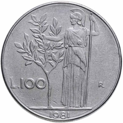 купить Италия 100 лир 1981