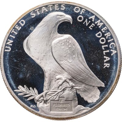 купить США 1 доллар (dollar) 1984 S XXIII летние Олимпийские Игры 1984 в Лос-Анджелесе знак монетного двора "S" - Сан-Франциско