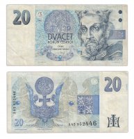 купить Чехия 20 крон 1994 (Pick 10a)