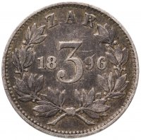 купить ЮАР (Трансвааль) 3 пенса (pence) 1896