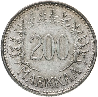 купить Финляндия 200 марок (markkaa) 1957