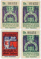 купить Германия (Саксония: Ильцен) набор из 4-х нотгельдов 1922
