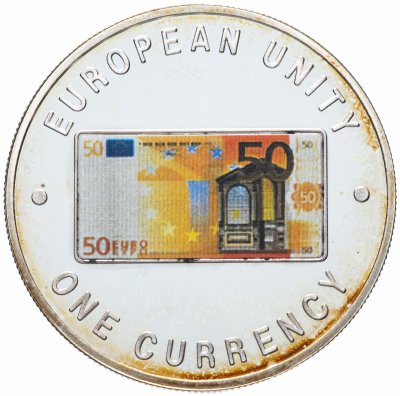 купить Замбия 1000 квача 1999 "Европейское единство - 50 евро"