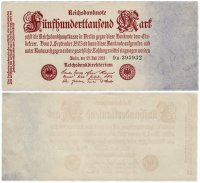 купить Германия 500000 марок 1923 (Pick 92)