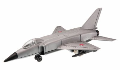 купить Игрушка механическая инерционная "Самолет " в родной коробке, пластмасса, Днепровский машиностроительный завод, Украина, 1996 г.
