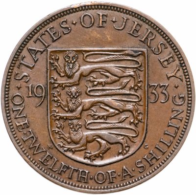 купить Джерси 1/12 шиллинга 1933