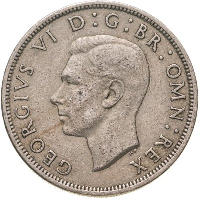 купить Великобритания 1/2 кроны (crown) 1950