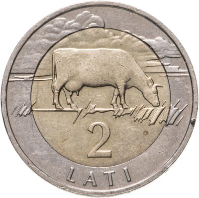 купить Латвия 2 лата (lati) 2009