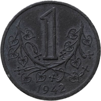 купить Богемия и Моравия 1 крона 1942